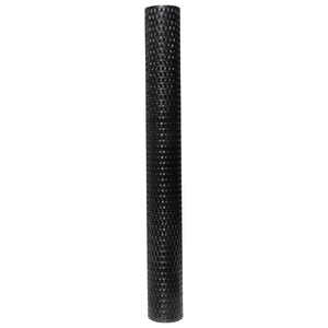 vidaXL Balcony Privacy Screen Black 500x90 cm Poly Rattan