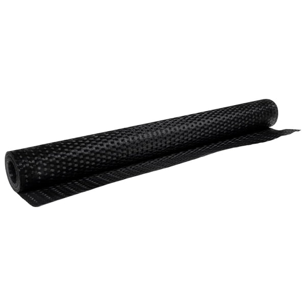 vidaXL Balcony Privacy Screen Black 600x90 cm Poly Rattan