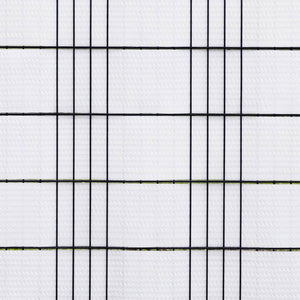 vidaXL Balcony Privacy Screens 10 pcs. White 255x19 cm Poly Rattan
