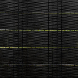 vidaXL Balcony Privacy Screens 10 pcs Black 255x19 cm Poly Rattan