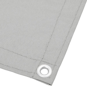 vidaXL Balcony Privacy Screen Light Grey 90x800 cm 100% Polyester Oxford