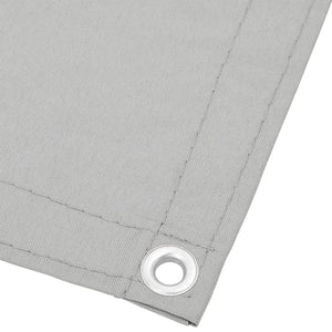 vidaXL Balcony Privacy Screen Light Grey 120x500 cm 100% Polyester Oxford