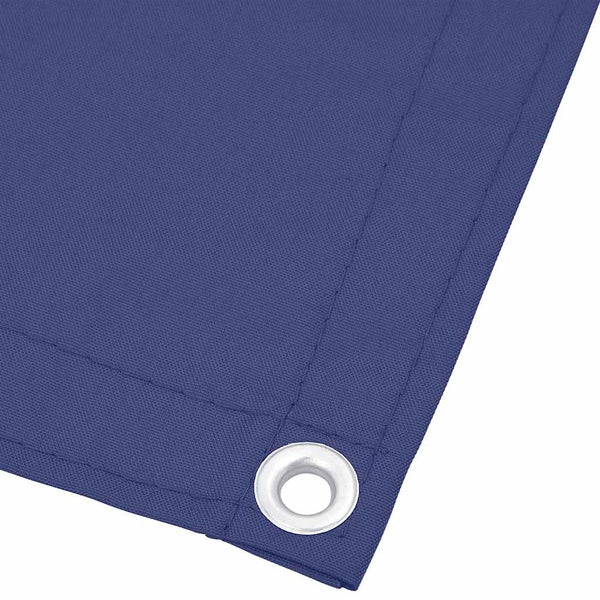 vidaXL Balcony Privacy Screen Blue 75x800 cm 100% Polyester Oxford