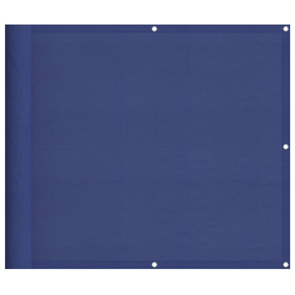 Blauer Balkon Sichtschutz 90x700 cm