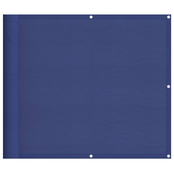Blauer Balkon Sichtschutz 90x1000cm