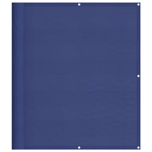 Blauer Balkon Sichtschutz 120x700 cm