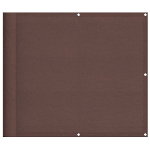 Braun Balkon Sichtschutz 90x700 cm