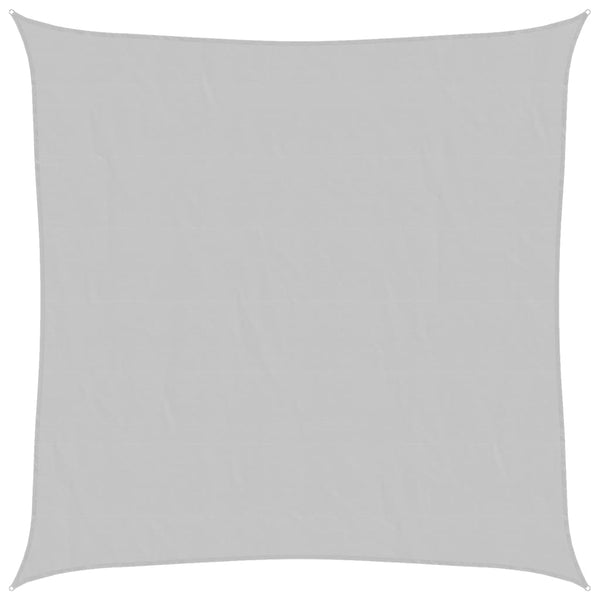 Hellgraues Sonnensegel 3,6x3,6m
