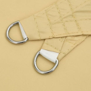 Sonnensegel Sand 3x3m Polyester Oxford