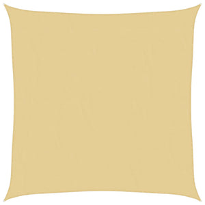 Sonnensegel Sandfarbe 4x4 m Polyester Oxford