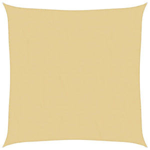 Sandfarbenes Sonnensegel 6x6m