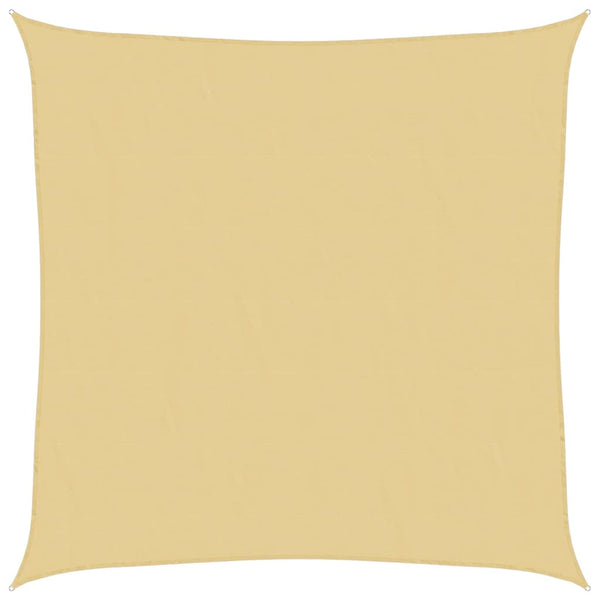 Sandfarbenes Sonnensegel 6x6m