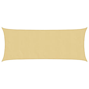 vidaXL Sun Shade Sail Sand 5x2 m 100% Polyester Oxford