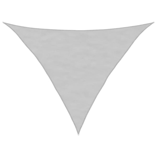 vidaXL Sun Shade Sail Light Gray 2.5x2.5x3.5 m 100% Polyester Oxford