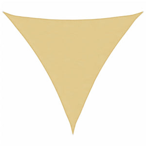 vidaXL Sun Shade Sail Sand Color 2x2x2 m 100% Polyester Oxford
