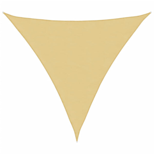 vidaXL Sun Shade Sail Sand Color 2x2x2 m 100% Polyester Oxford