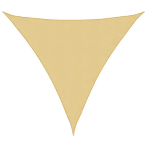 vidaXL Sun Shade Sail Sand 3x3x3 m 100% Polyester Oxford