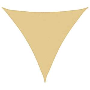 vidaXL Sun Shade Sail Sand Color 3.6x3.6x3.6 m 100% Polyester Oxford