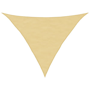 vidaXL Sun Shade Sail Sand 3x3x4.24 m 100% Polyester Oxford