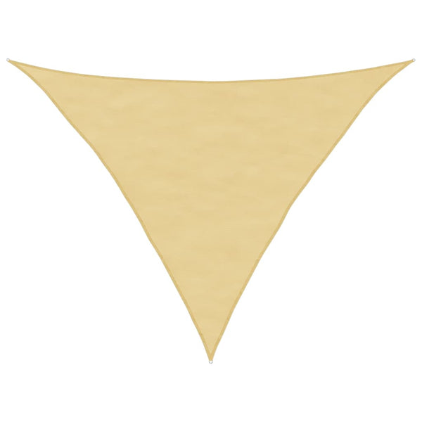 vidaXL Sun Shade Sail Sand 3x3x4.24 m 100% Polyester Oxford
