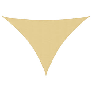 vidaXL Sun Shade Sail Sand 4x4x5.8 m 100% Polyester Oxford