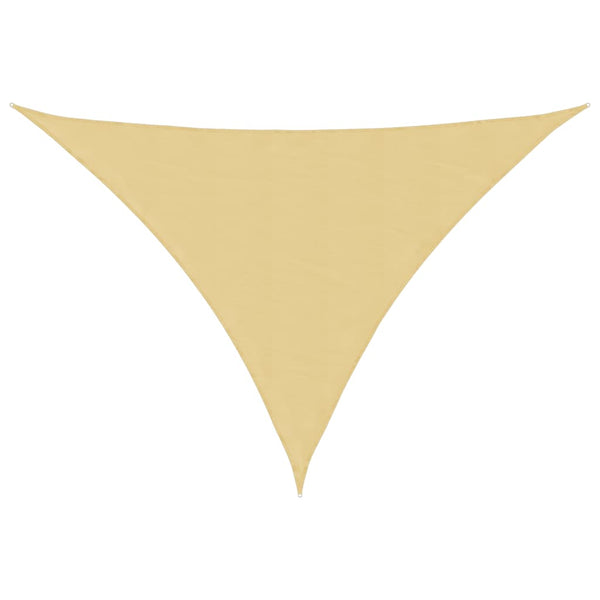 vidaXL Sun Shade Sail Sand 4x4x5.8 m 100% Polyester Oxford