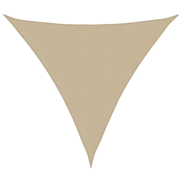 Beiges Sonnensegel 2x2x2 m Oxford Polyester