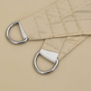 Beiges Sonnensegel 7x5x5 m Oxford Polyester