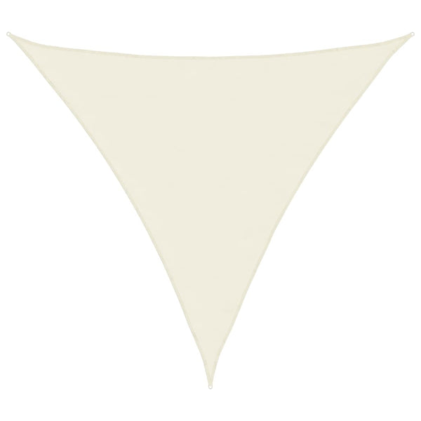 Creme Sonnensegel 2x2x2 m Polyester Oxford