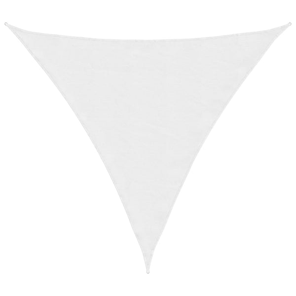 Weißes Sonnensegel 2x2x2 m Polyester