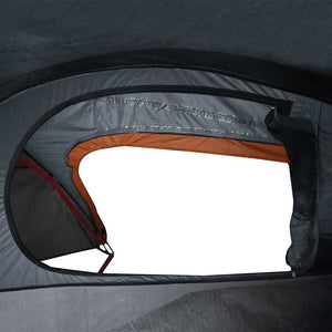 vidaXL Dome Camping Tent 1 Person Orange Waterproof