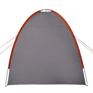 vidaXL Side Tent Grey and Orange Waterproof