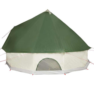 vidaXL Tipi Family Tent 12 Person Green Waterproof