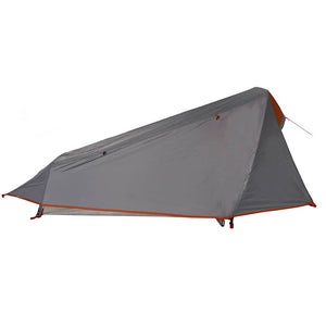 vidaXL Tunnel Tent 1 Person Grey and Orange Waterproof