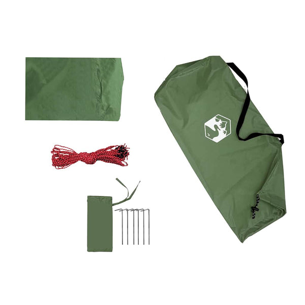 vidaXL Green Tarp 360x294 cm Waterproof