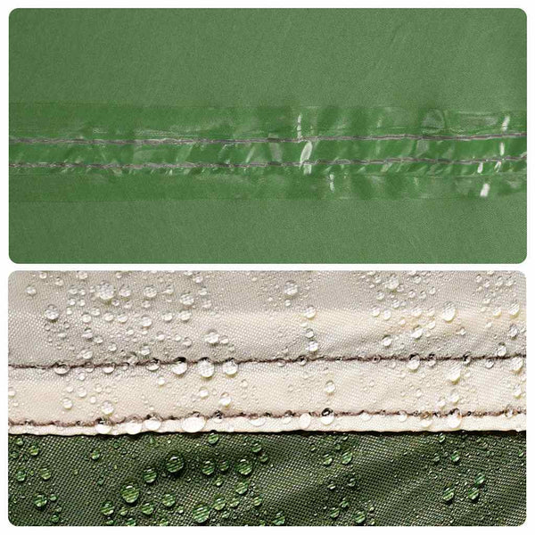 vidaXL Green Tarp 360x294 cm Waterproof