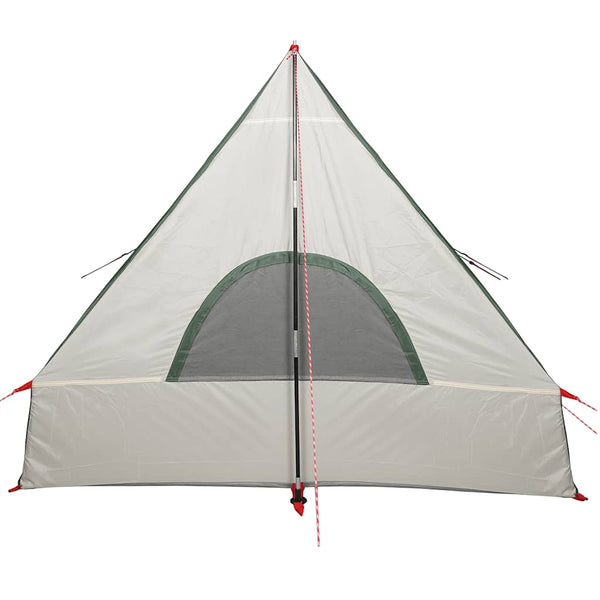 vidaXL 2-Person Green Waterproof Wedge Tent