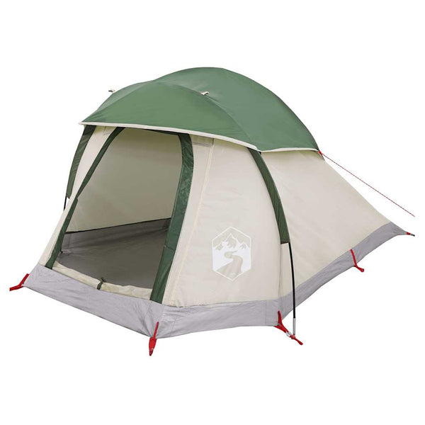 vidaXL Dome Camping Tent 1 Person Green Waterproof