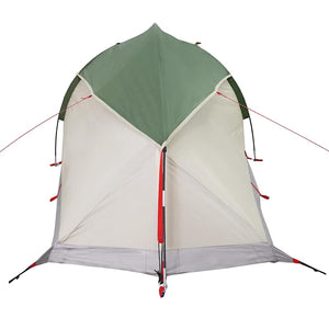 vidaXL Dome Camping Tent 1 Person Green Waterproof