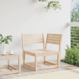 vidaXL Garden Corner Sofa 73x73x78 cm Solid Pine Wood