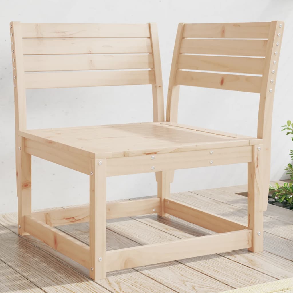 vidaXL Garden Corner Sofa 73x73x78 cm Solid Pine Wood