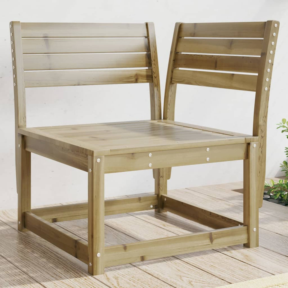 vidaXL Garden Corner Sofa 73x73x78 cm Impregnated Pinewood