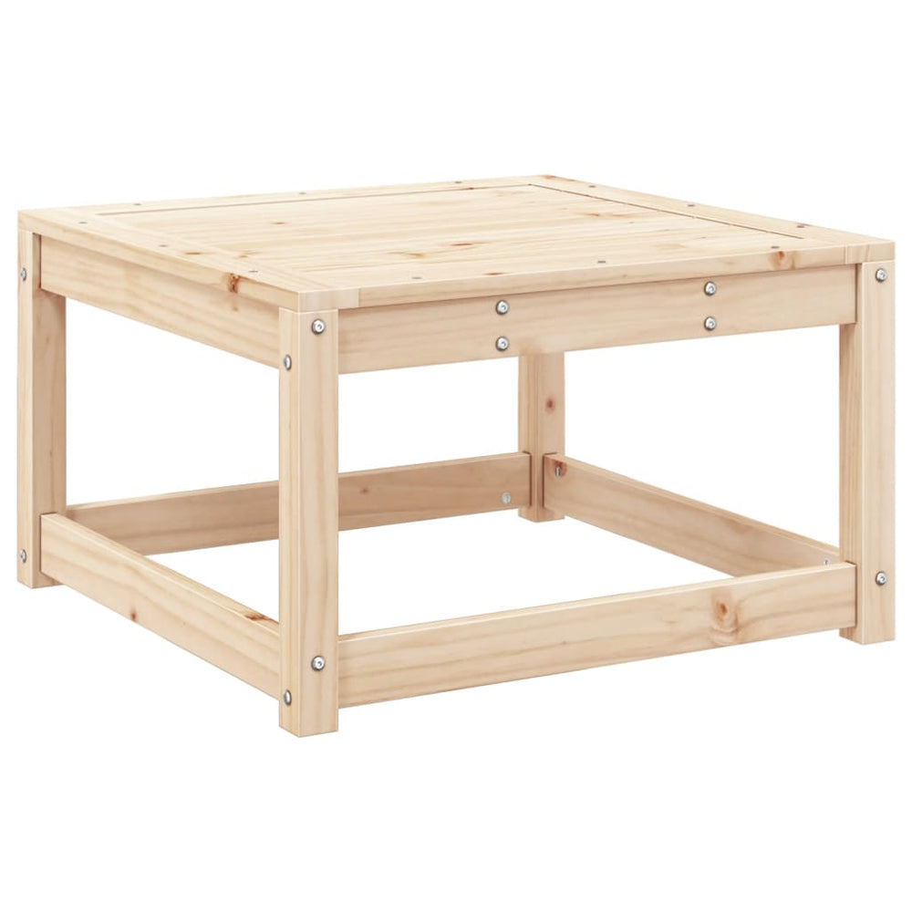 vidaXL Garden Stool Solid Pine Wood