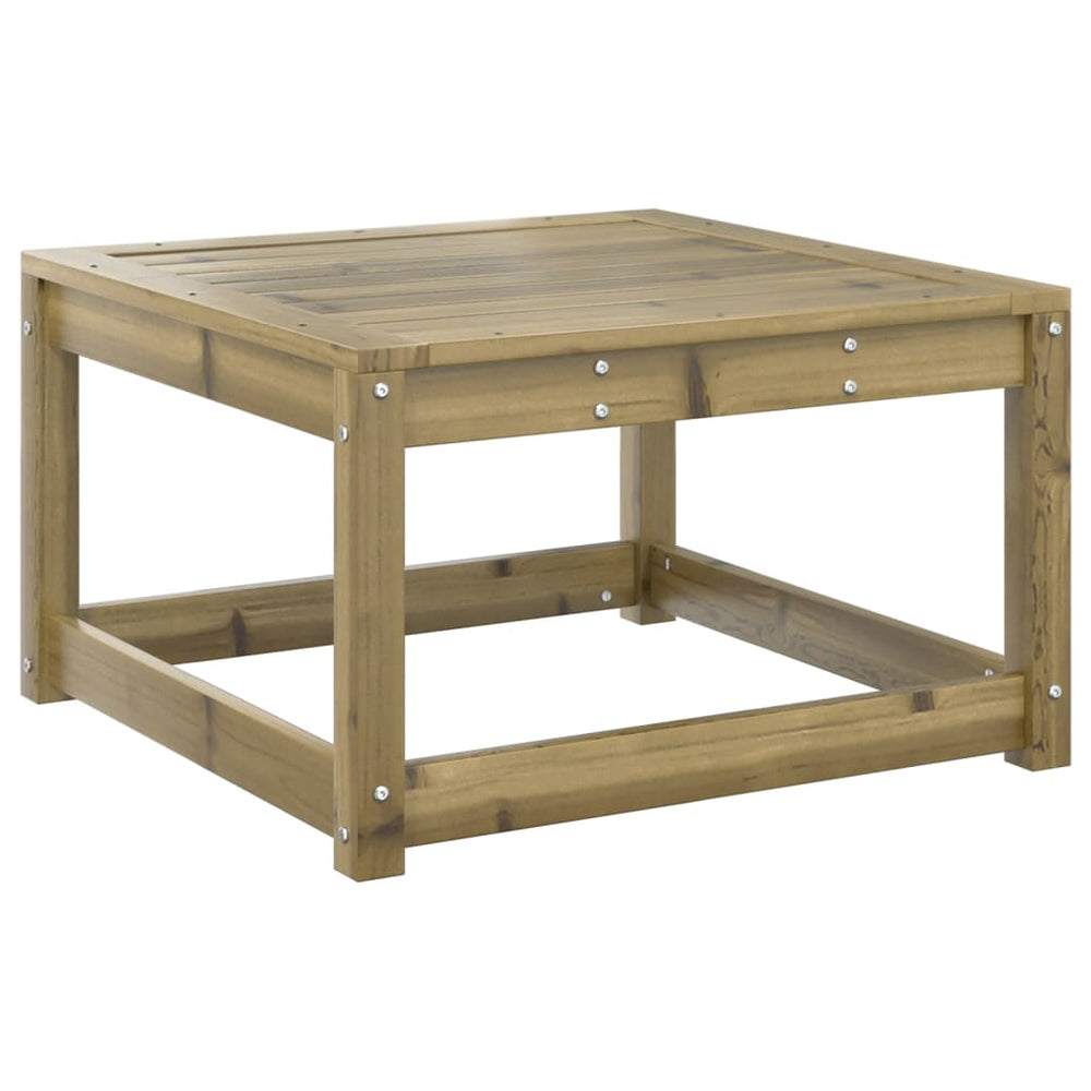 vidaXL Garden Stool Impregnated Pinewood