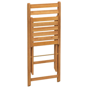 vidaXL Bistro Chairs 6 pcs. Foldable Solid Acacia Wood