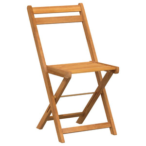 vidaXL Bistro Chairs 8 pcs. Foldable Solid Acacia Wood