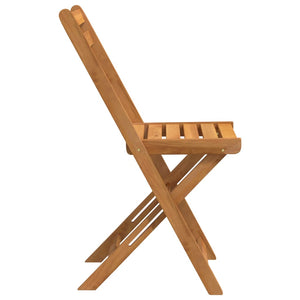 vidaXL Bistro Chairs 8 pcs. Foldable Solid Acacia Wood