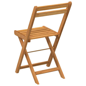 vidaXL Bistro Chairs 8 pcs. Foldable Solid Acacia Wood