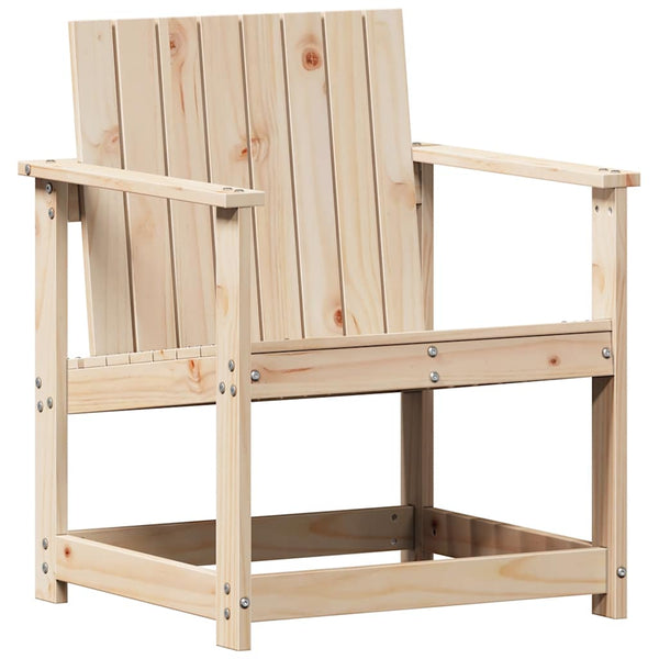 vidaXL 3-Piece Garden Lounge Set Solid Pine Wood