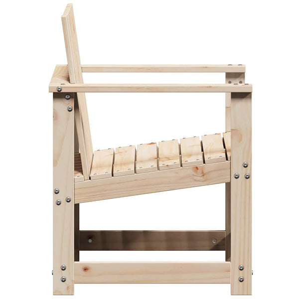 vidaXL 3-Piece Garden Lounge Set Solid Pine Wood